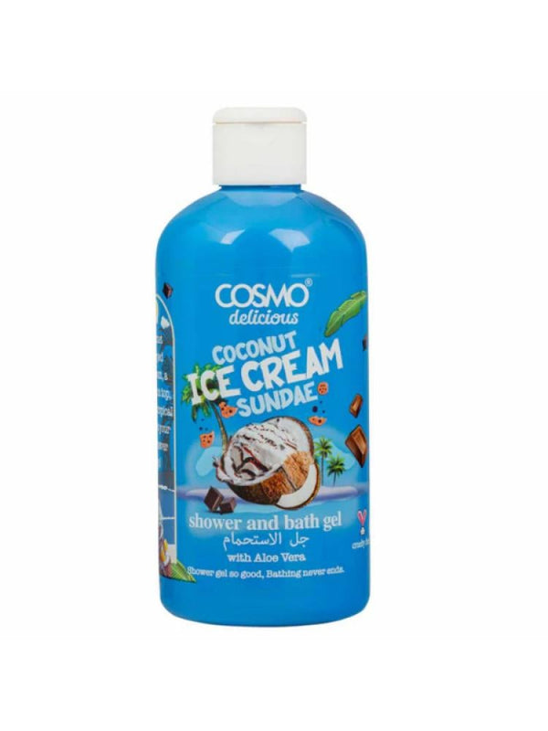 Cosmo Coconut Ice Cream Sundae Shower Gel - 500ml