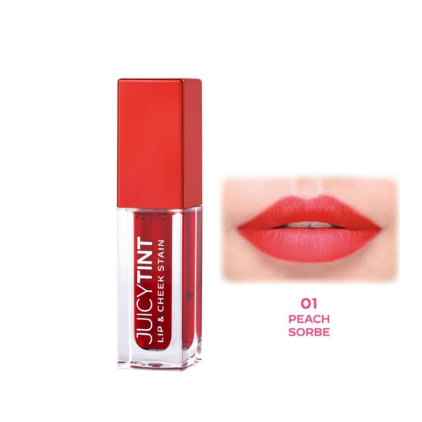 Golden Rose Juicy Tint Lip Balm 01 Peach Sorbet 5.2 ml Tinted Glossy