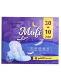 Best Overnight Sanitary Pads Maxi Night Comfort with Wings Mofi 40 Pads