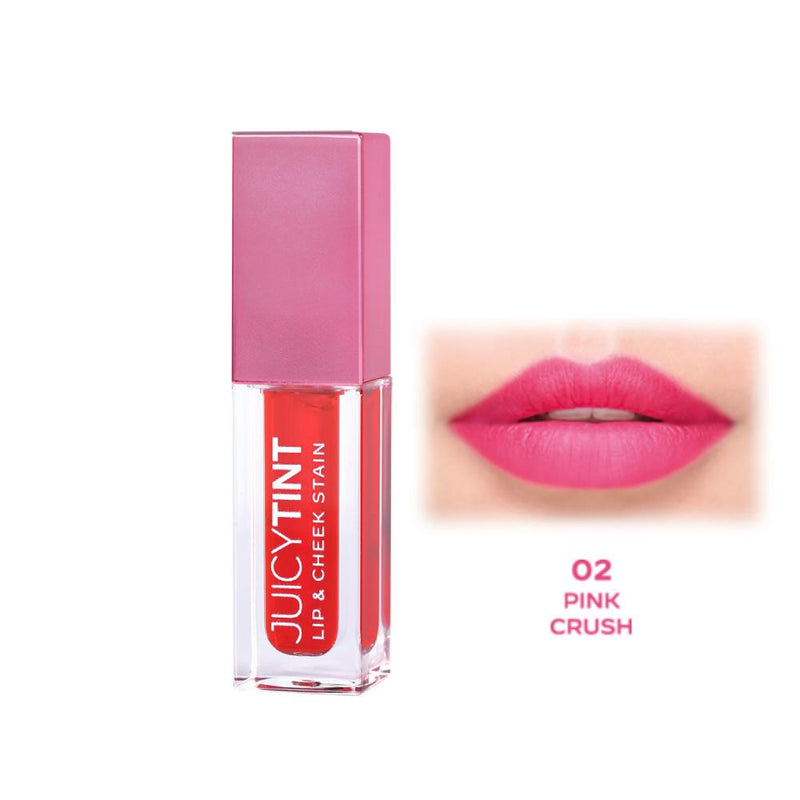 Golden Rose Juicy Tint Lip and Cheek Balm 02 Pink Crush 5.2 ml