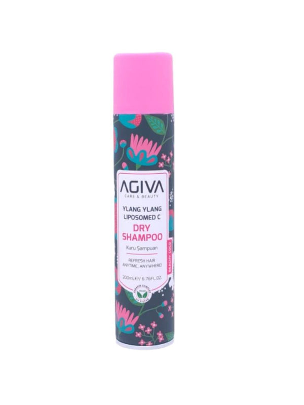 Agiva Ylang Ylang Liposomide C Java Dry Shampoo - 200 ml - Refreshes Hair Instantly