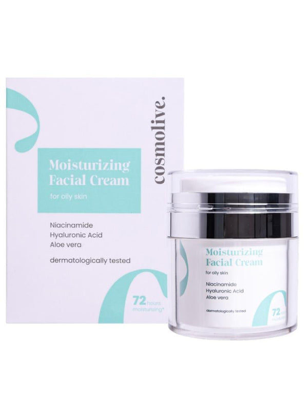 Face Cream for Oily Skin Oil-Free Matte Hydration Cosmolive 50ml