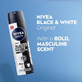 Nivea Mens Deodorant Spray Black & White Invisible Fresh 150ml