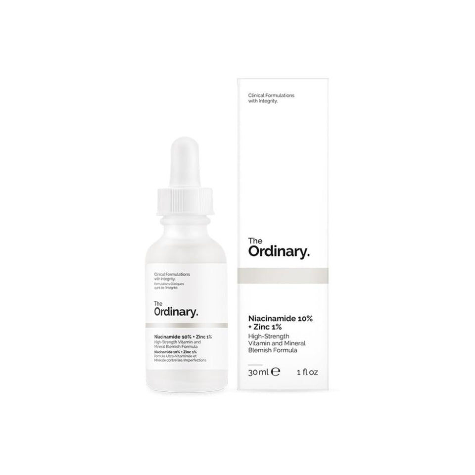 The Ordinary Niacinamide 10% + Zinc 1% Serum for Blemishes & Pores 30ml