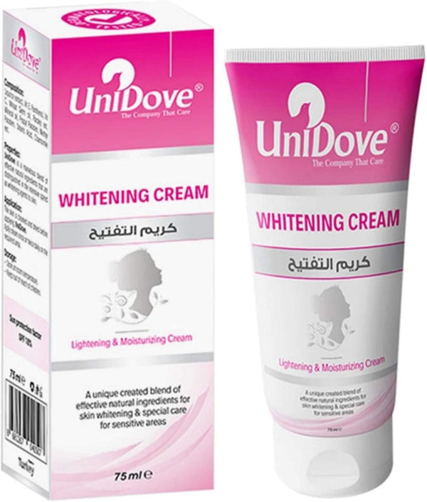 Whitening Cream Hydrating & Elasticity Boosting Formula Unidove 75ml