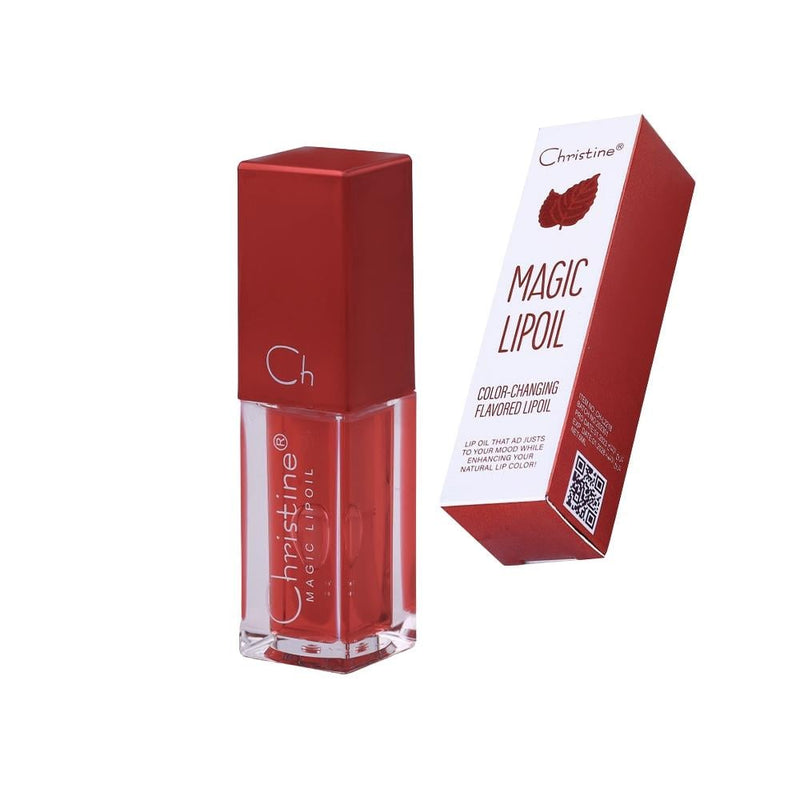 Christine Magic Lip Oil Lipstick 01, Color-Changing, Smudge-Proof