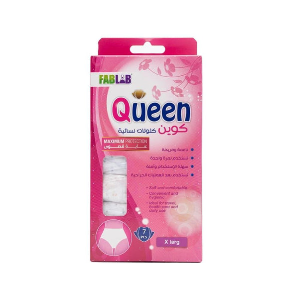 Best Women's Disposable Underwear Soft Comfort XL Fablab 7 Pack