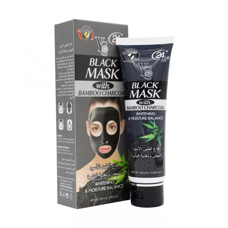 YC Charcoal and Bamboo Face Mask Nourishing 100ml