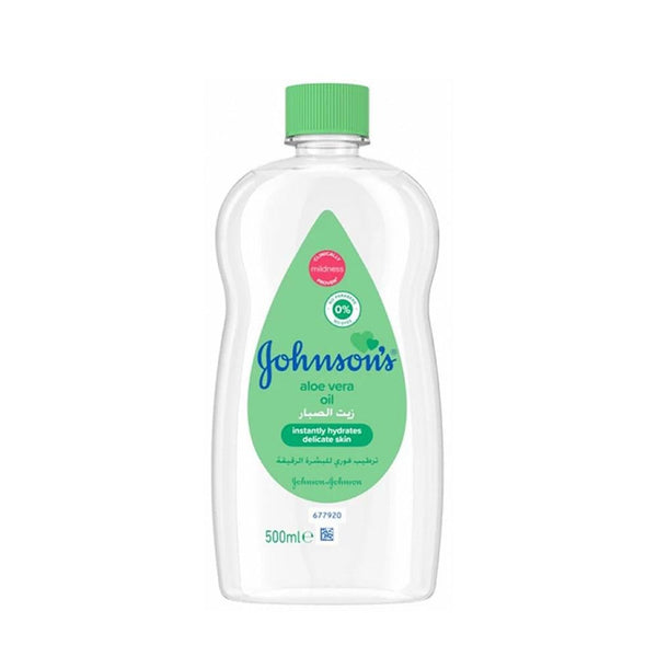 Baby Oil with Aloe Vera Moisturising Skin Care Johnson's 500ml