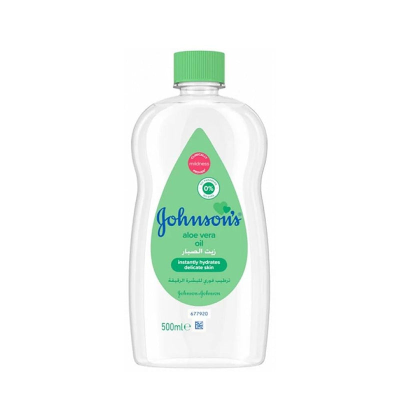Baby Oil with Aloe Vera Moisturising Skin Care Johnson's 500ml