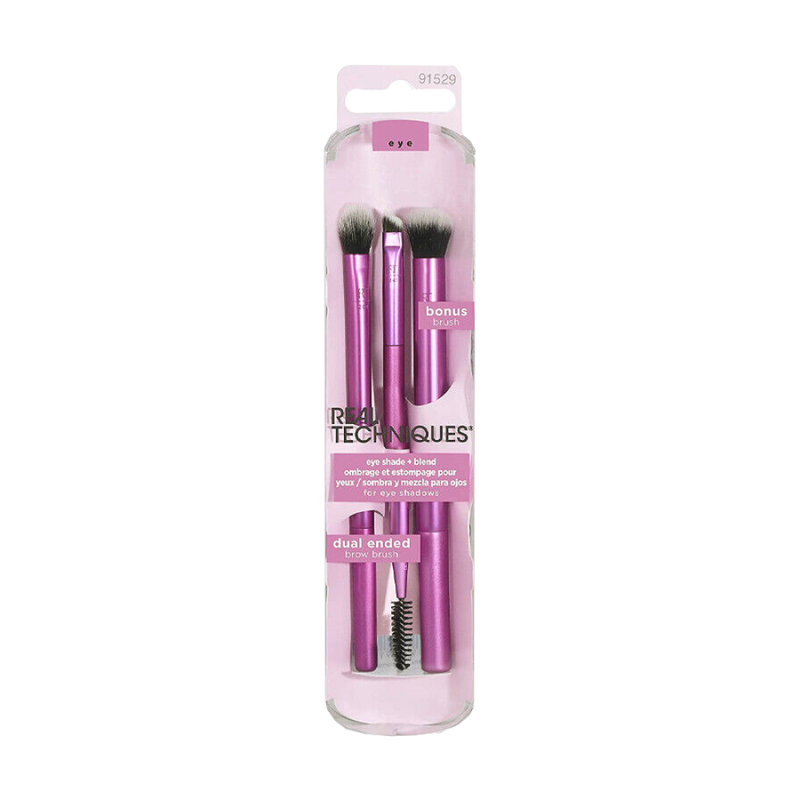 Real Techniques Eyeshadow Brush Set Blending Tools 3 Pieces 91529