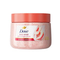 White Peach & Crushed Rice Exfoliating Body Scrub Dove 425g
