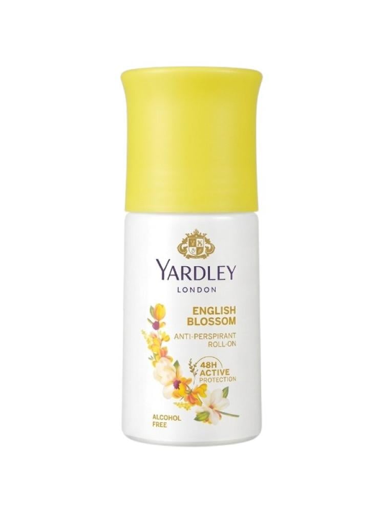 Yardley London English Blossom Roll-On Antiperspirant - 50ml