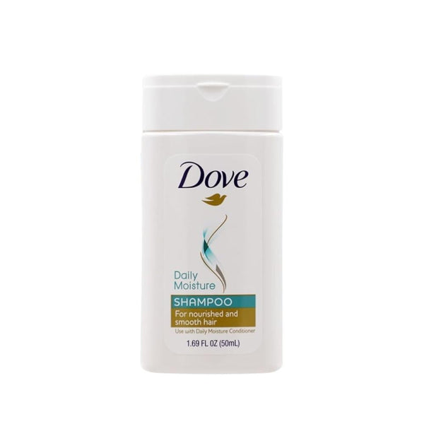 Dove Daily Moisture Shampoo Moisturizing Formula All Hair Types 50ml