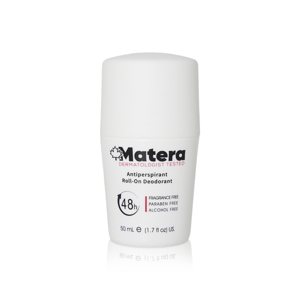 Roll On Deodorant Fragrance Free 48H Protection Aluminum Free Matera 50ml