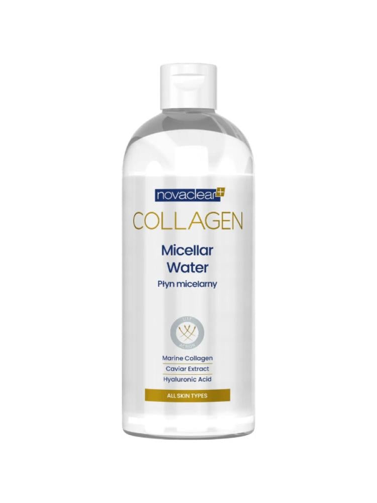Micellar Water Makeup Remover Hydrating Collagen Novaclear 400ml