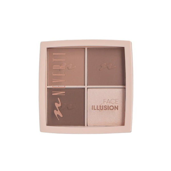 Neferti Cream Contour & Highlighter Palette 001
