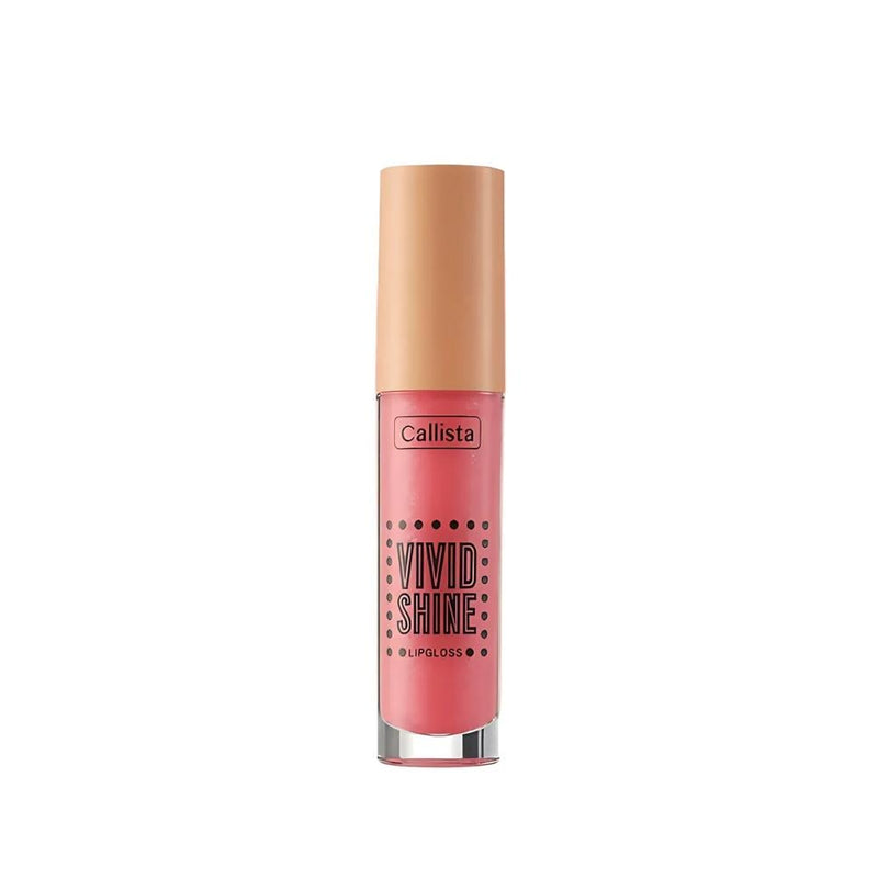 Callista Vivid Shine Lip Gloss 107 Playdate Pink, Moisturizing, Plumping