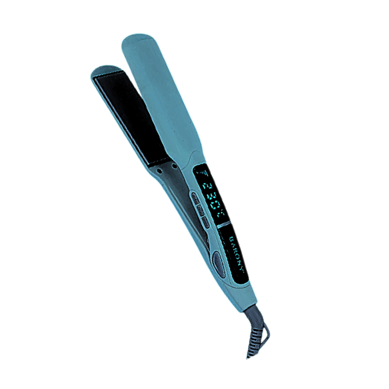 Hair Straightener Ceramic Plates Digital Temperature Control Baroni 1 Piece