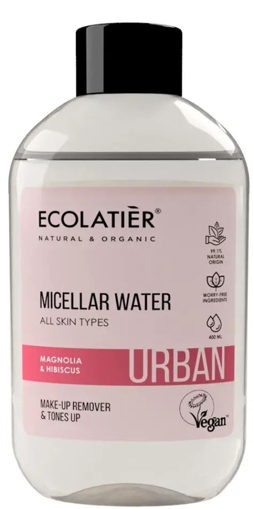 Micellar Cleansing Water Makeup Remover All Skin Types Ecolatier 400ml