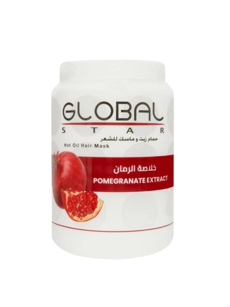 Globalstar Pomegranate Extract Hair Oil - Moisturizing & Nourishing - 1500ml