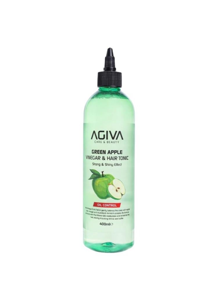 Hair Tonic for Oily Scalp Green Apple Vinegar Oil Control AGIVA 400ml