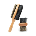 Allura Wooden Hairbrush, Double-Sided Detangling Styling Brush, Large