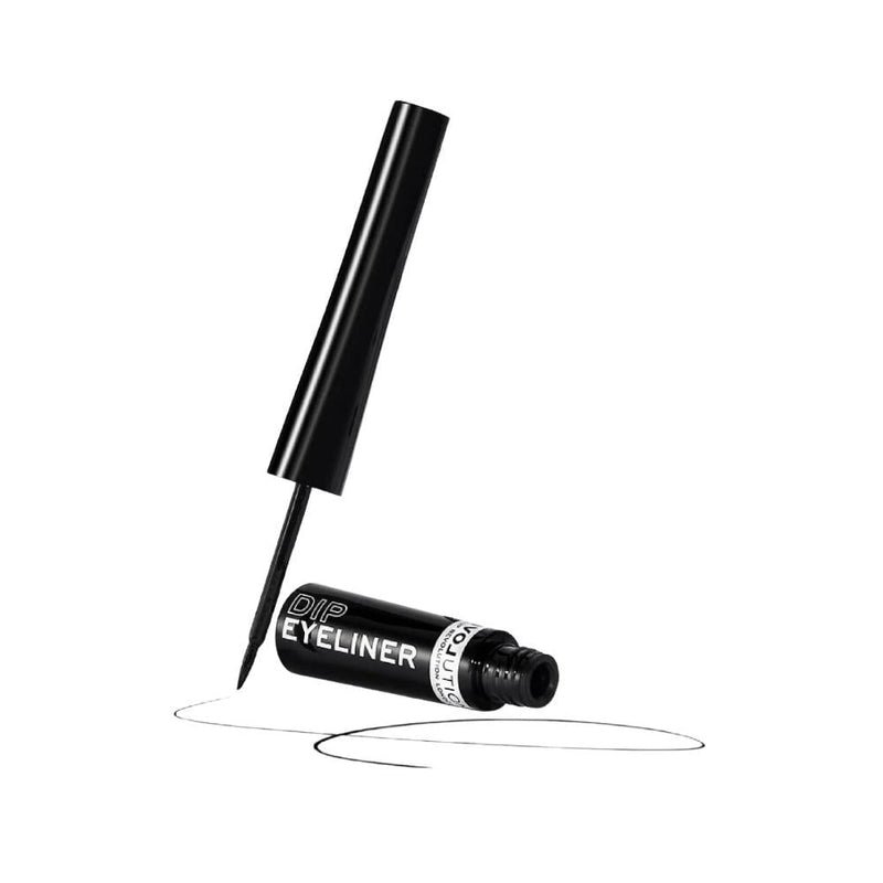 Liquid Eyeliner Deep Black Precision Tip Makeup Relove 1 Piece