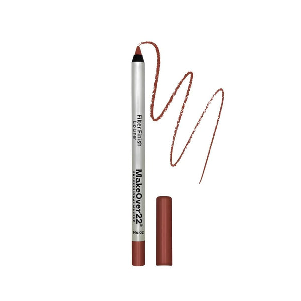 Make Over 22 Waterproof Filter Lip Liner, Matte Finish, Shade 02