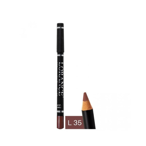 Lorance Waterproof Lip Liner LP35, Creamy Formula, Long-Lasting