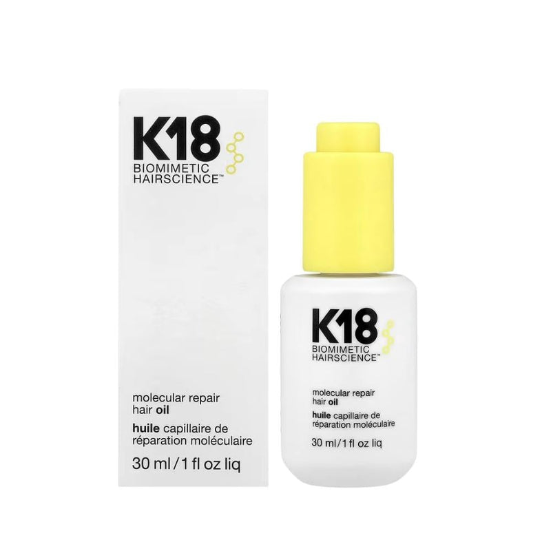 Molecular Repair Hair Oil Lightweight Frizz Control K18 30ml