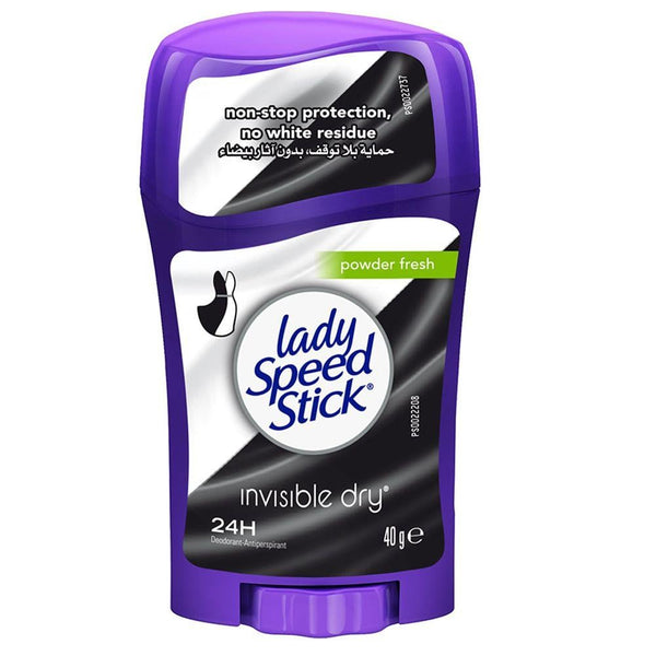 Invisible Dry Stick Deodorant Powder Fresh Lady Speed Stick 40g