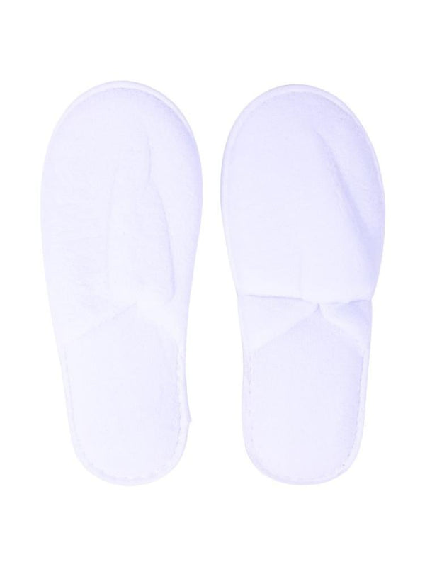 Spa System Hotel Slippers White Thick