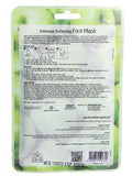 Foot Mask for Dry Heels Intensive Softening Apple Extract Shea Butter Purederm 1 Pair