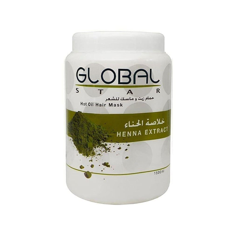 Hair Mask Strengthening Henna Extract Globalstar 1500ml