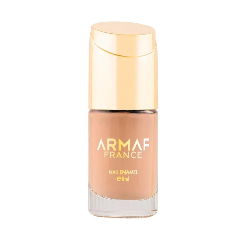 Armaf Beauty Nail Polish, Shade 017 Sapia, Earthy Brown, Glossy Finish