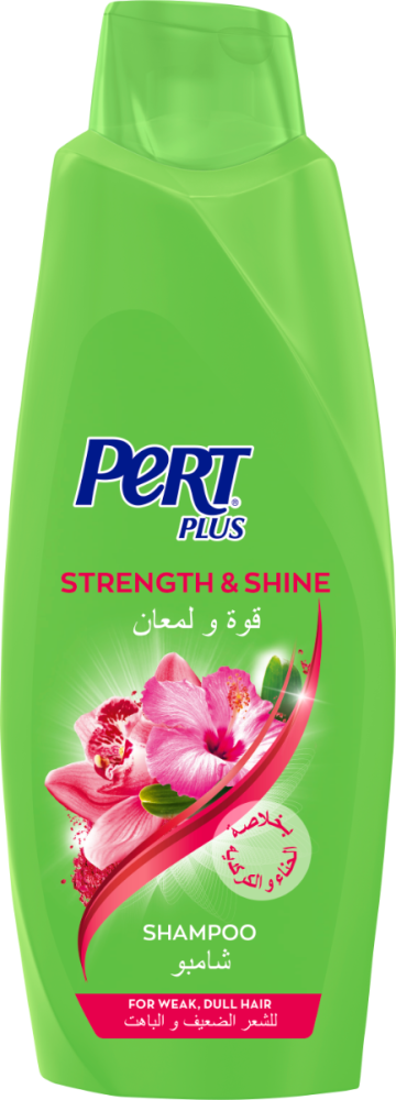 Shampoo to Strengthen Hair Follicles Strength and Shine Pert 600ml