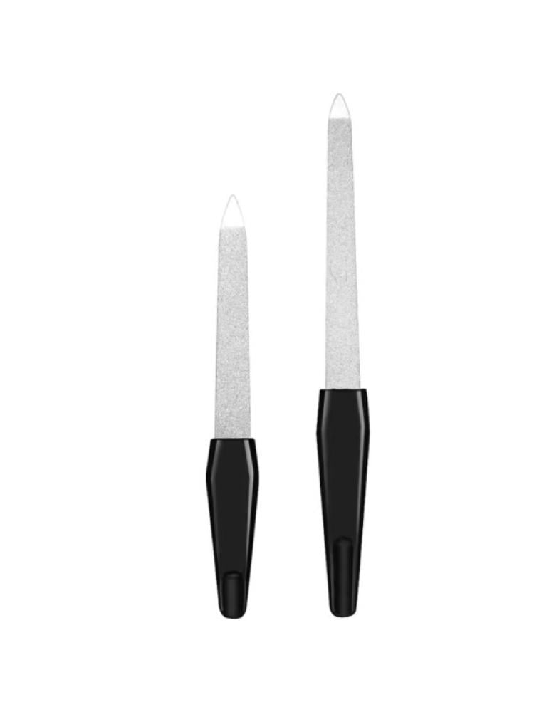Salon System Nail File - 2 Pieces - Ergonomic Design