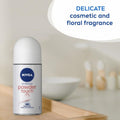Nivea Roll On Deodorant Powder Touch Soft Feel Formula 50ml