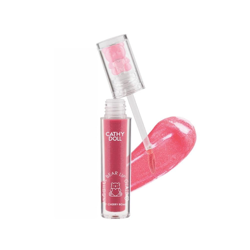 Cathy Doll Hydrating Lip Gloss Cherry Bomb - Strawberry Scent, 2.2g