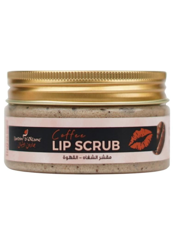Garden Olean Coffee Lip Scrub - Natural Sugar, Castor Oil - 100ml