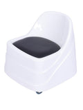 Salon System Technician Chair - Ergonomic Back Support - 44cm Height