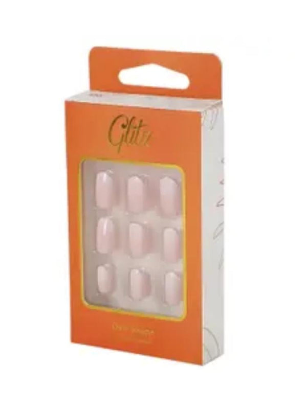 Glitz Press-On Nails No. 30 Oval Ombre Pink - 24 Pcs