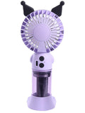 Handheld Fan with Water Spray Mini Misting Portable Cooler 1pc