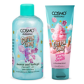 Cosmo Cotton Candy Shower Gel & Smoothing Body Scrub Set