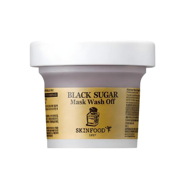Skinfood Black Sugar Scrub Mask, Exfoliating Face Mask, 120g