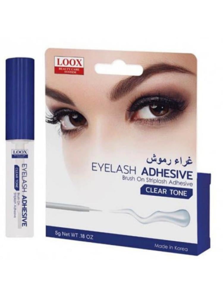 Professional Eyelash Extension Glue Clear Long Lasting LOOX 10ml