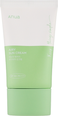 Best Sun Cream SPF 50+ Airy Protection For Sensitive Skin Anua 50ml