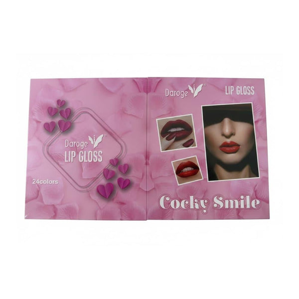 Best Lip Gloss Set 24 Colors Cocky Smile Daroge Makeup Kit