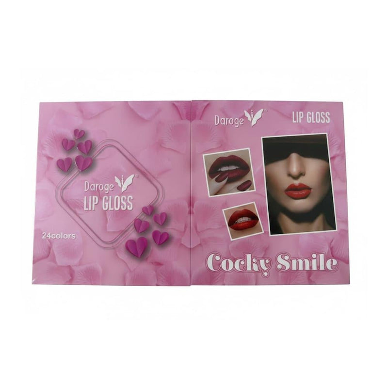 Best Lip Gloss Set 24 Colors Cocky Smile Daroge Makeup Kit